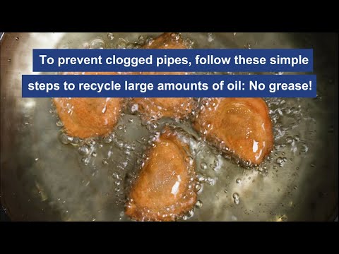 Protect Your Pipes | How to Dispose of Cooking Oil