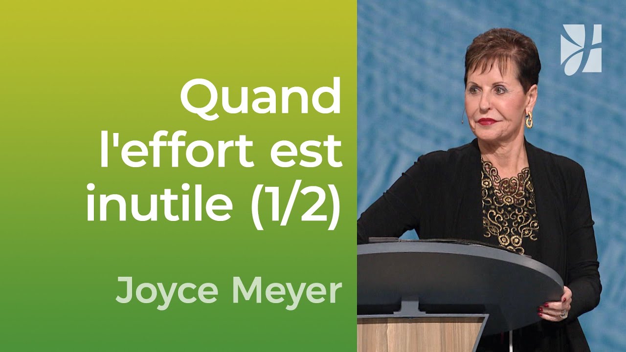 Recevoir : la clé d'une foi simple (1/2) | Joyce Meyer