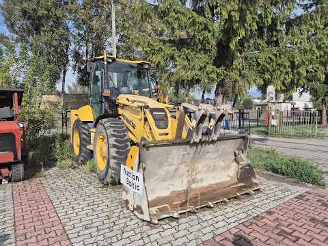 Komatsu WB93S, excavator loader