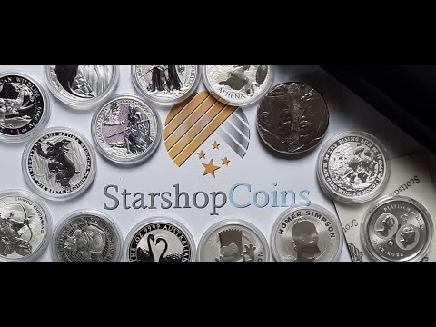 Unboxing moderne Silber-Unzen #020 - Paket von Starshop-Coins