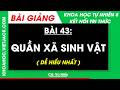 Bài 43. Quần xã sinh vật