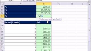 Excel Magic Trick 623: PayDay LoansAre Bad Finance -- APR & EAR & Amortization Table