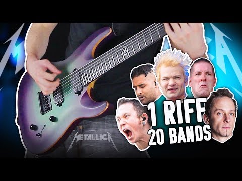 1 Riff 20 Bands - For Whom The Bell Tolls!