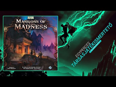 Egyperces társasjátékismertető | #78. Mansions of Madness: First Edition - Game-Obscura