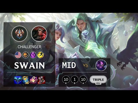 Swain Mid vs Kennen - NA Challenger Patch 11.8