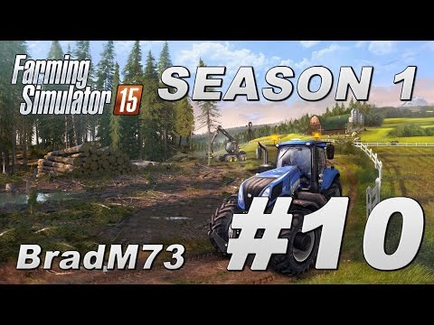 Farming Simulator 15 - Season 1 - Episode 10 - Back to the fields!!