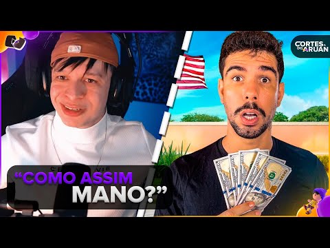 ARUAN REAGE: Fui nos EUA só pra comprar um iPhone e Ir Embora (BALIAN) - Cortes do Aruan