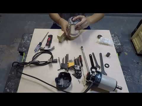 How to fix Bosch 1617EVS router bearing
