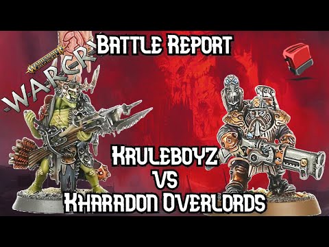 Kruleboyz vs Kharadon Overlords | Warcry TTS Battle Report