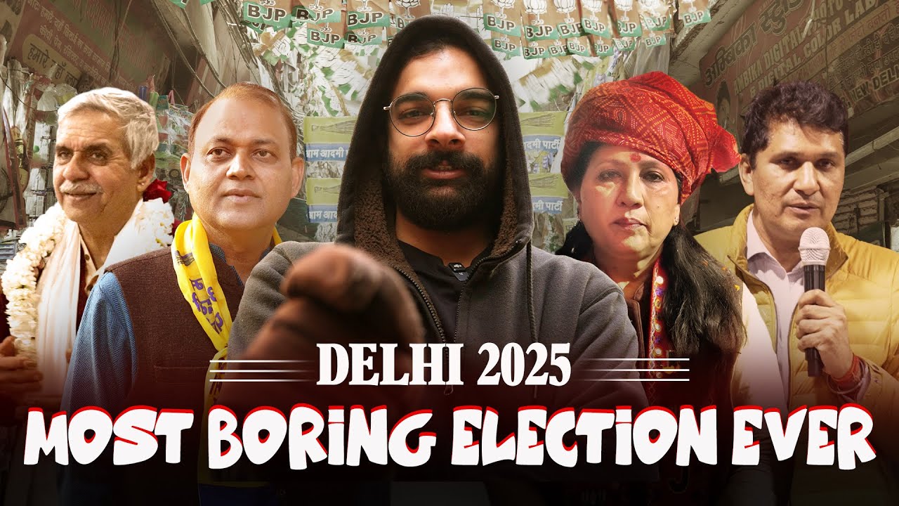 Most Hardcore Election Video Ever Ft. Delhi 2025
