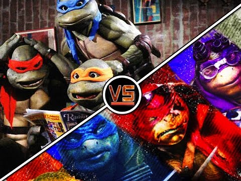GeekTyrant VS - Old Ninja Turtles Vs. New Ninja Turtles