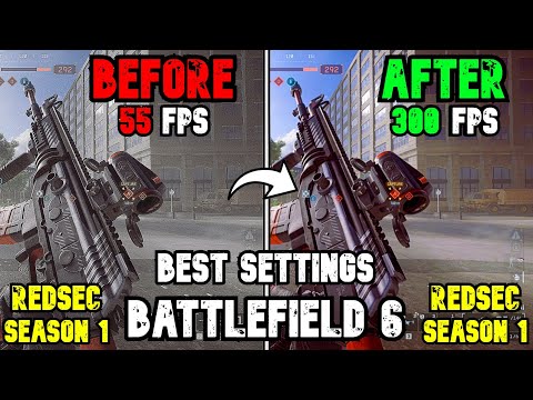 *NEW* BEST SETTINGS TO USE in BATTLEFIELD 6 SEASON 1!
