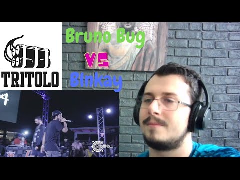 Reazione TRITOLO BATTLE - BRUNO BUG VS BLNKAY - QUARTI DI FINALE TURNO 3
