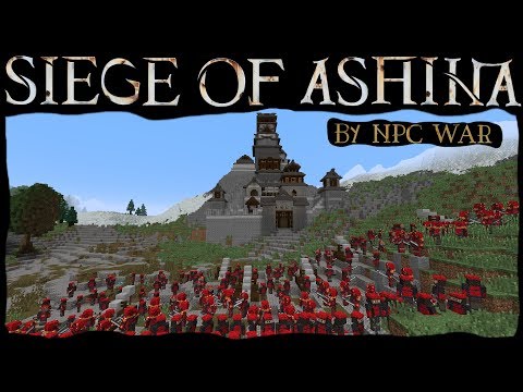 Epic Siege in Minecraft - Siege of Ashina