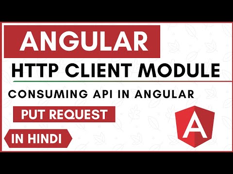 Httpclientmodule Angular Consume Api Put Request Hindi