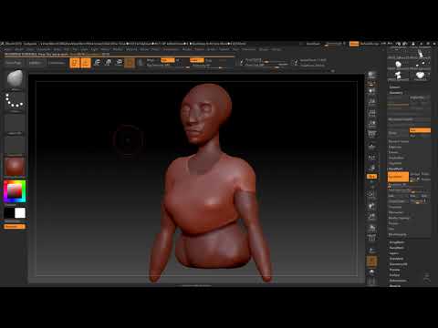 Zbrush female wip
