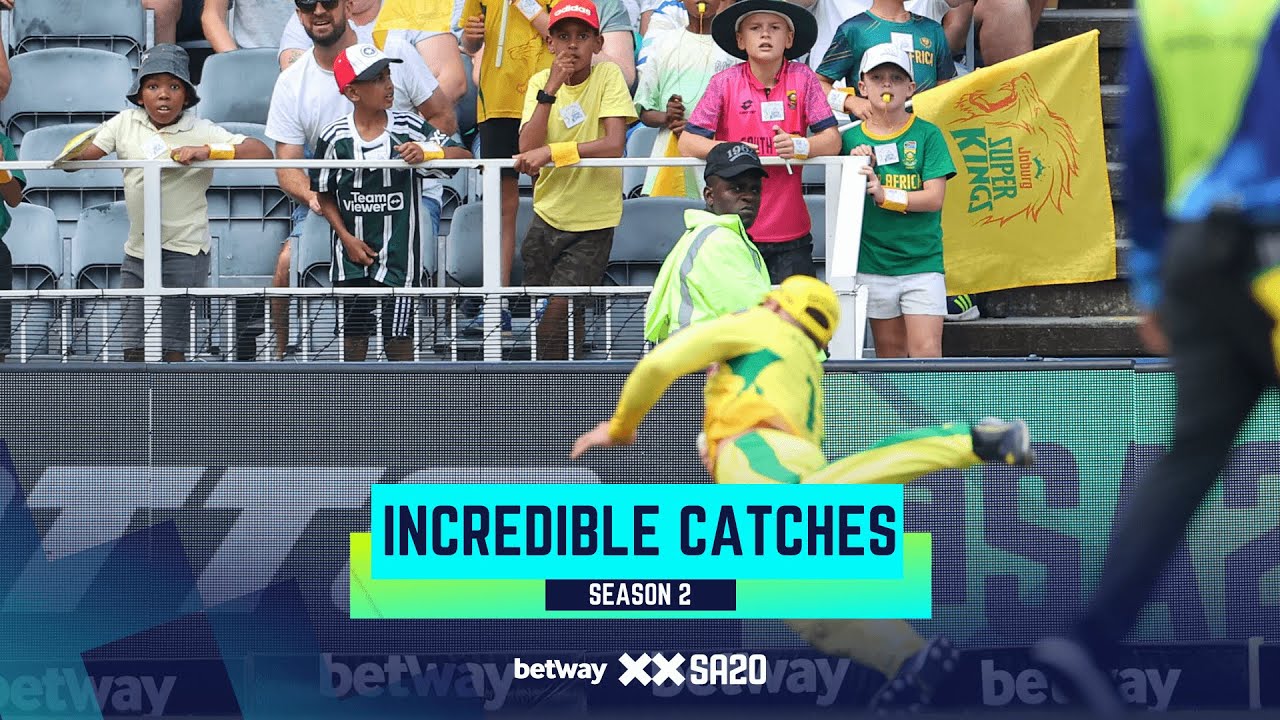 Betway SA20 Season 2 Relived | Incredible Catches