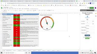 Download the video "Google Analytics Audit Report - Sheets Addon Demo"
