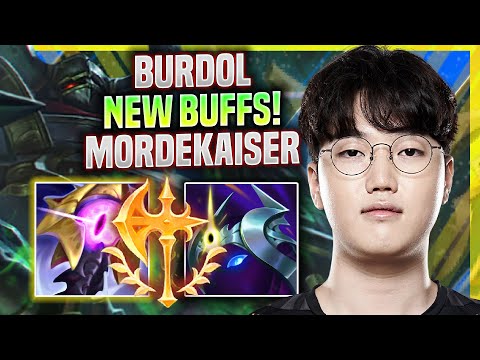 BURDOL TRIES MORDEKAISER WITH NEW BUFFS! - GEN Burdol Plays Mordekaiser Top vs Fiora!