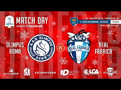 [Live] Olimpus Roma VS Real Fabrica di Roma| 9ª giornata | Under 19