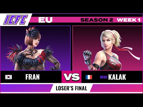 Fran (Anna/Feng) vs DEUS Kalak (Lidia) ICFC EU: Season 2 Week 1 - Loser's Final