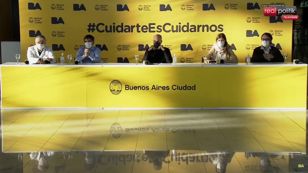 Horacio Rodríguez Larreta y Fernán Quiros brindaron detalles sobre la situación de coronavirus