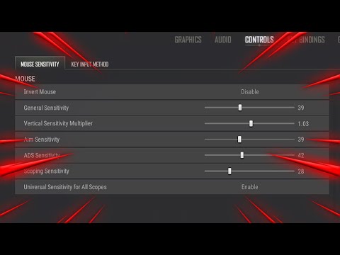 Best PUBG SETTINGS for EASY RECOIL and FPS!