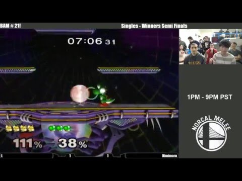 BAM #21 Singles Winners Semi Finals L (Fox) vs Kimimaru (Yoshi)