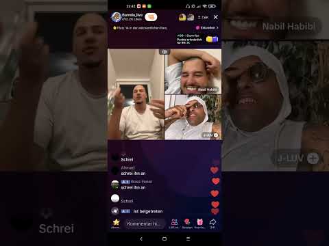 Barello erstes mal Live mit J-Luv 01.06.23