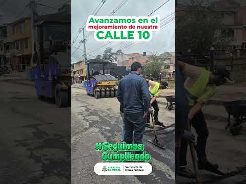 🏗️ Seguimos cumpliendo con obras para nuestro municipio - Noveno  día 💪
