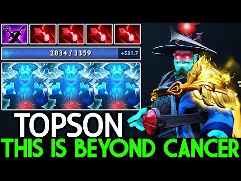 TOPSON [Storm Spirit] This is Beyond Cancer 4x Bloodstone 7.21 Dota 2