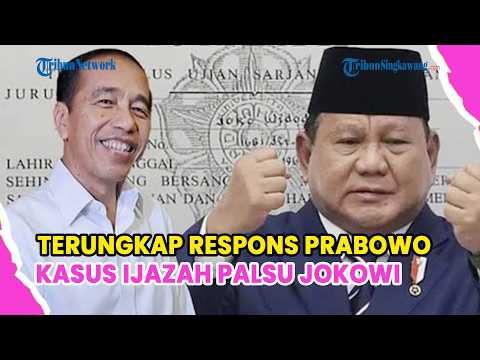 TERUNGKAP RESPONS PRABOWO SOAL KASUS IJAZAH PALSU JOKOWI, DIBONGKAR MANTAN KABARESKRIM