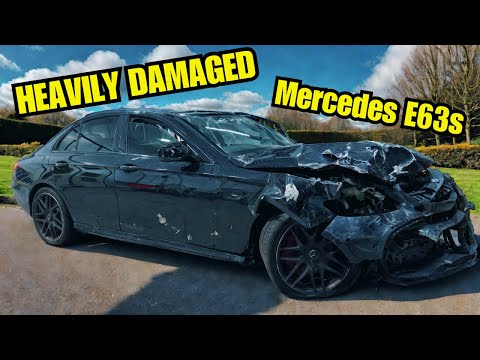 I BOUGHT A WRECKED MERCEDES E63S