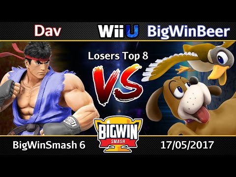 BigWinSmash 6 - Losers Top 8 - Dav (Ryu) v BigWinBeer (Duck Hunt)