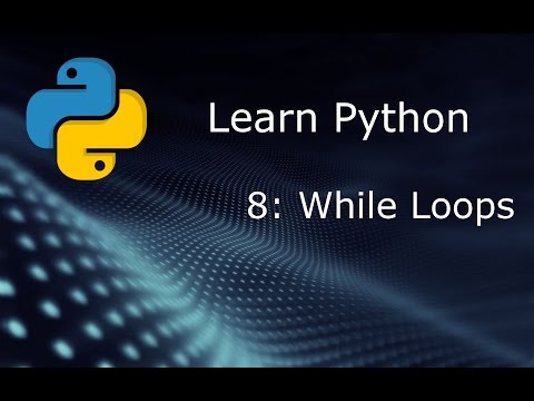 Part 8 Python Programming Creating A While Loop Guessing Game