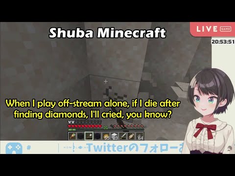 Kiriku Translation - Subaru Has Been Practicing Hard For Playing Minecraft【Hololive Eng Sub】
