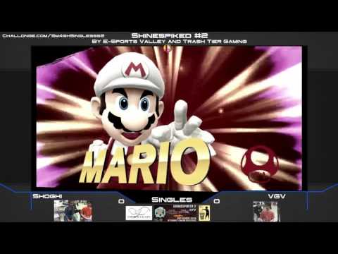 Shinespiked 2 - VGV (Mario) VS Shoghi (Roy) SSB4 Loser's Bracket