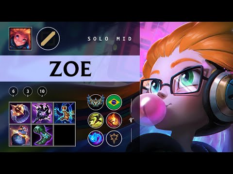 Zoe Mid vs Ryze - BR Challenger Patch 25.23