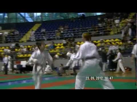 JKS EUROPEAN CHAMPIONSHIPS 2012 TORINO - TAMIR KISH ISRAEL - FIGHTING LIKE A LION