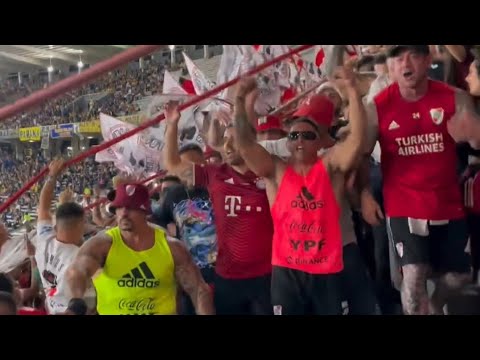 "Entrada de LBDT + Hinchada desde adentro | River siendo local en Córdoba | RIVER vs ROSARIO CENTRAL" Barra: Los Borrachos del Tablón • Club: River Plate