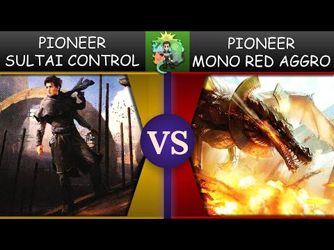 Pioneer 2019: Match 2 - Sultai Control vs Mono Red Aggro