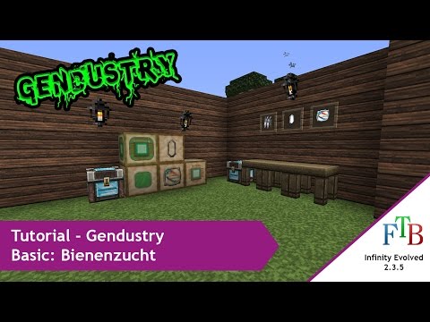 FTB ★ Tutorial ★ Gendustry ★ Basics ★ Bienenzucht [2/2]