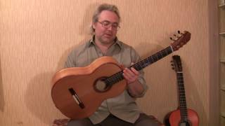 Video thumbnail for Тест трёх гитар - Alhambra 1c,мастера С.Пескова и Ю.Матвиенко by Александр Федосеев