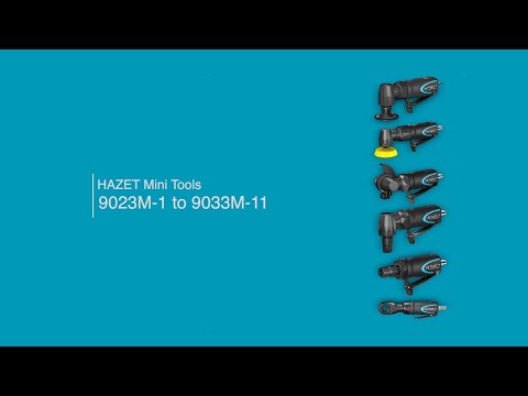 HAZET Mini Tools 9023M-1 · 9032M-1 · 9032M-5 · 9033M-7 · 9033M-9 · 9033M-11