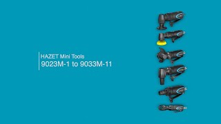 HAZET Mini Tools 9023M-1 · 9032M-1 · 9032M-5 · 9033M-7 · 9033M-9 · 9033M-11