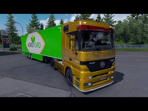 [ETS 2 Mod] Mercedes Actros MP1 | Euro Truck Simulator 2 (1.32.x)