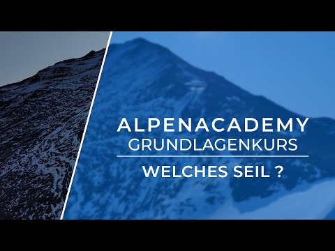 WELCHES SEIL AUF HOCHTOUR? - Fehlkauf vermeiden | Hochtouren Grundlagenkurs