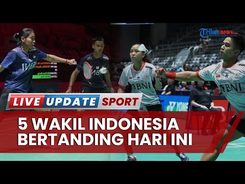 LINK Live Streaming Thailand Open 2023, Minions hingga Apri/Fadia Berlaga Hari Ini di Babak 32 Besar - Tribun news