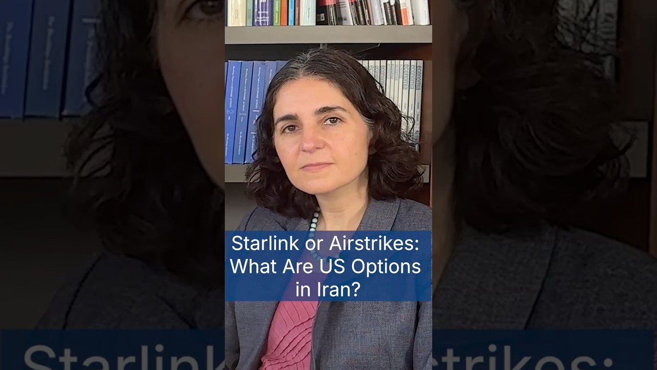 Starlink or Airstrikes: What are U.S. Options in Iran?