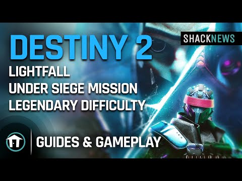 Destiny 2: Lightfall Campaign - Under Siege Mission - Legendary Difficulty
